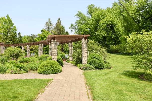 istock Garden Area in the Park 1552045077