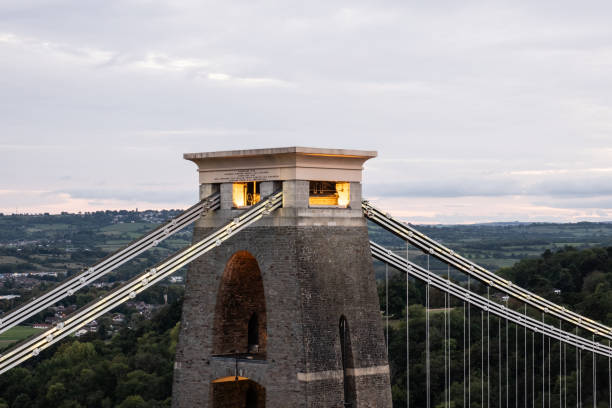 istock Clifton Suspension Bridge, Avon At Dusk 1552053770
