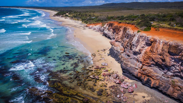 istock Lake Arragan and Red Cliff campgrounds New South Wales, 1552138123