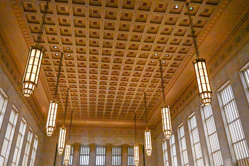 Center city Philadelphia. Inside the 30th street station