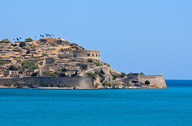 istock Spinalonga fortress at Crete islnad, Greece 155216726