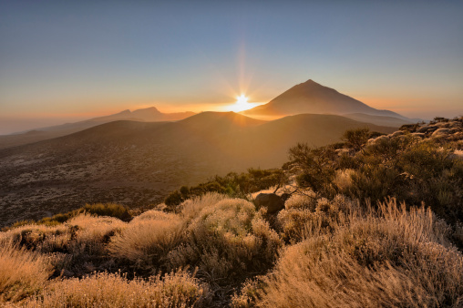Sun and Teide