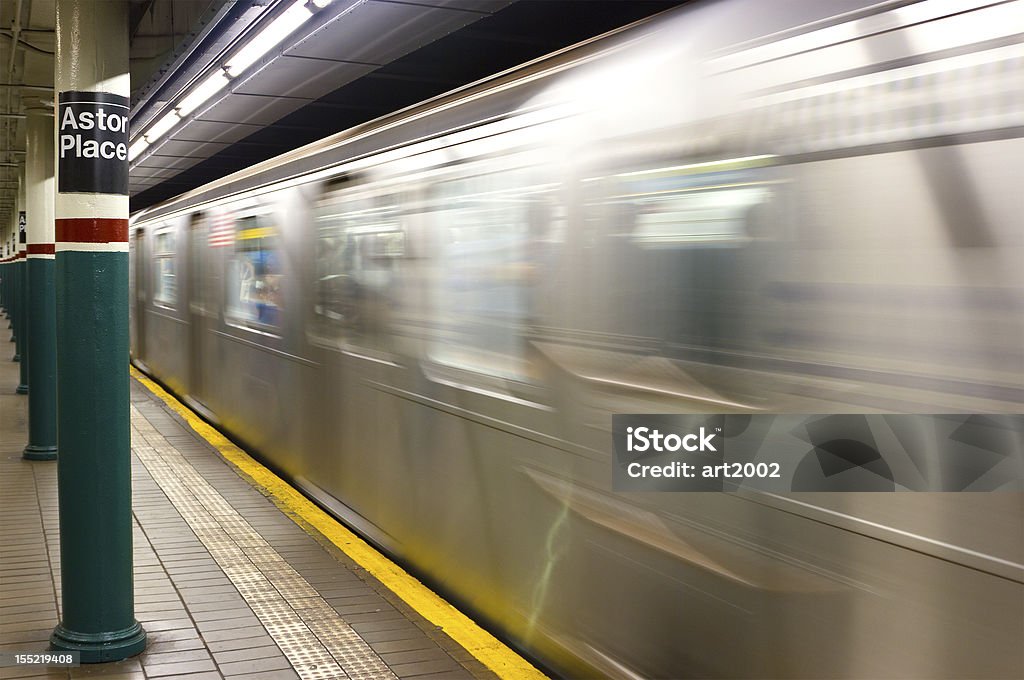 Ástor lugar a la estación del metro de nueva York - Foto de stock de Ciudad de Nueva York libre de derechos