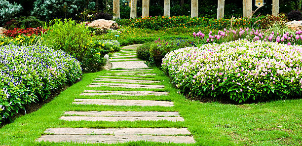 istock Landscaping in the garden. 155219905