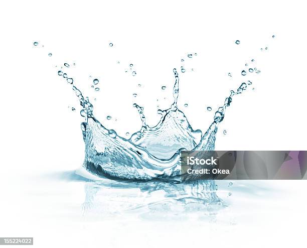 Water Splash Stock Photo - Download Image Now - Splashing, Water, Drop