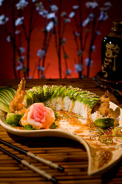 Sushi Dish stock photo