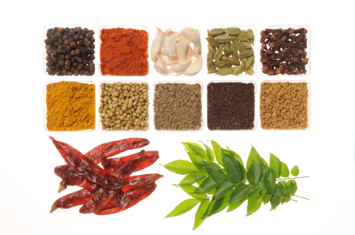 Spices from Indian state Andhra