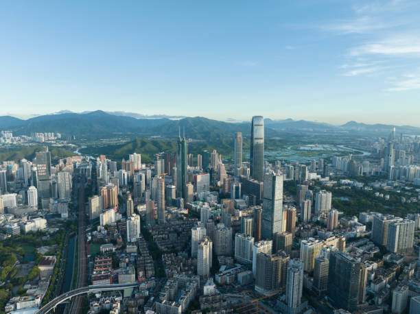 istock Architecture in Futian District, Shenzhen City 1552256778