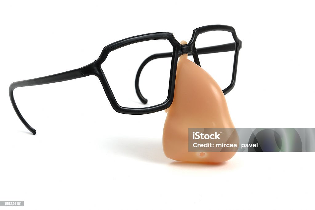 Lustiger Brille - Lizenzfrei Einzelner Gegenstand Stock-Foto