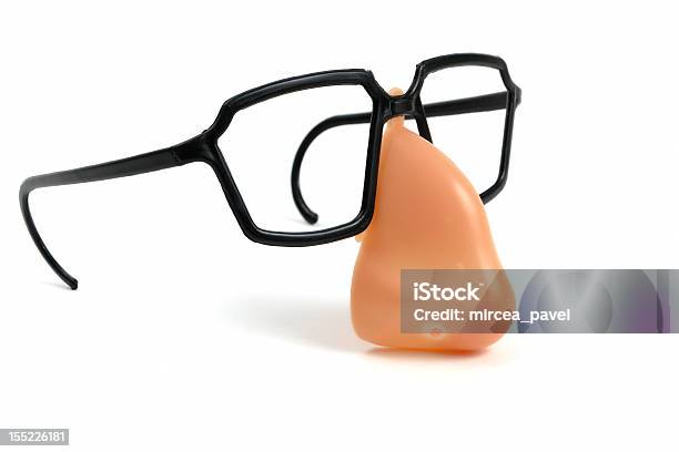 Lustiger Brille Stockfoto und mehr Bilder von Einzelner Gegenstand - Einzelner Gegenstand, Fotografie, Freisteller – Neutraler Hintergrund