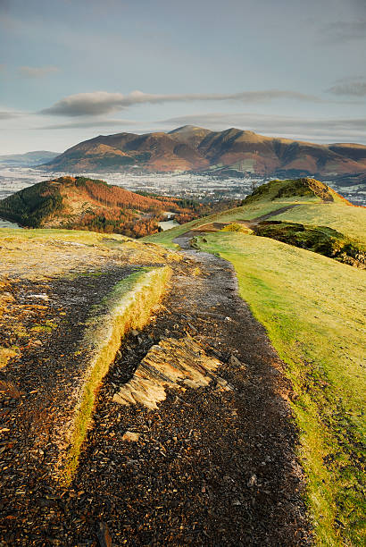 istock Skiddaw from Cat Bells in the English Lake District 155226425