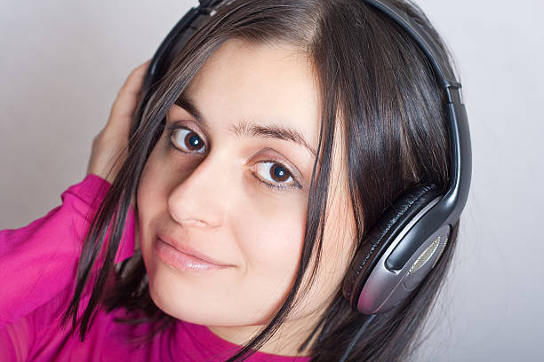 istock Woman in headphones 155226628