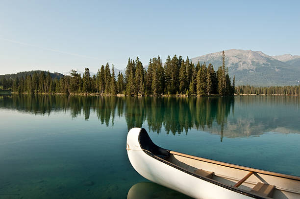 istock Lake Beauvert at Jasper, Alberta, Canada 155226804