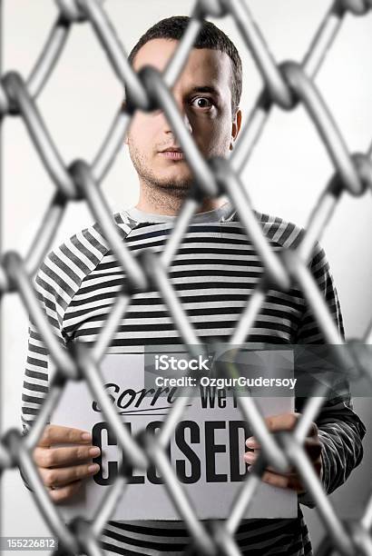Sorry Were Closed Stock Photo - Download Image Now - Closing, Criminal, Photography