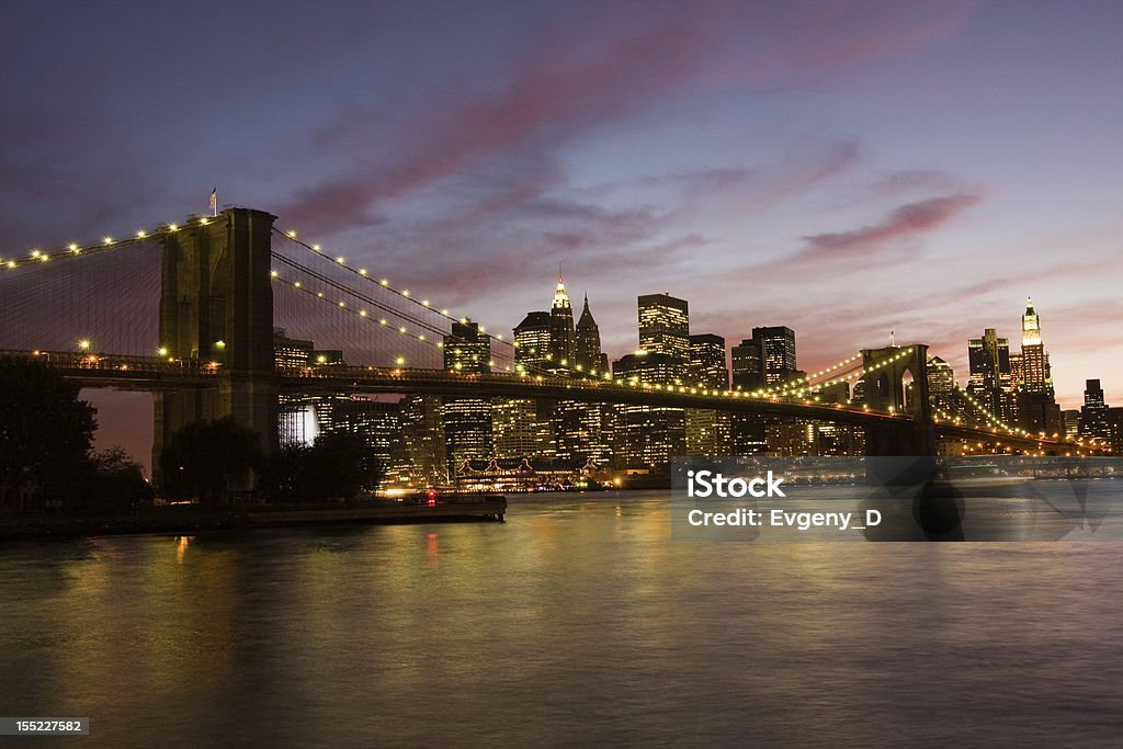 Brooklyn Bridge - Foto de stock de Estado de Nova York royalty-free