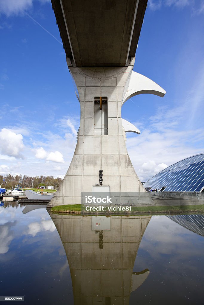 Falkirk Wheel, Schottland, UK - Lizenzfrei Bauwerk Stock-Foto