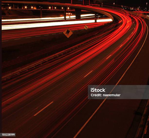 Busy Exit Ramp Exit Ramp Of Expressway Stock Photo - Download Image Now - Blurred ...