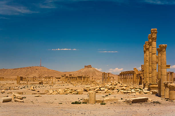 istock The ancient ruins of Palmyra 155228798