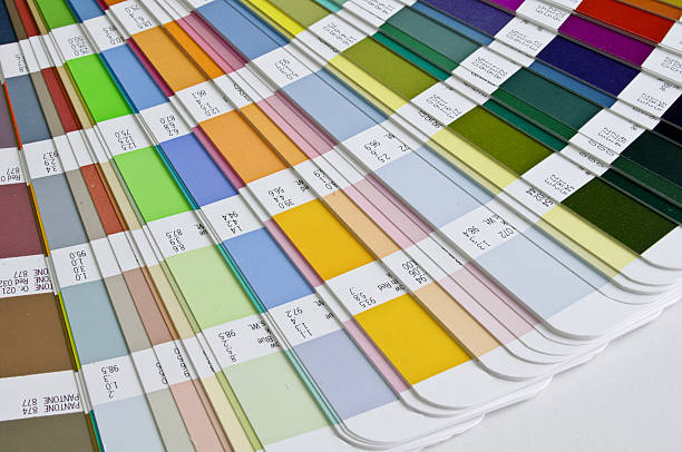 istock Pantone sample colors catalogue 155230648