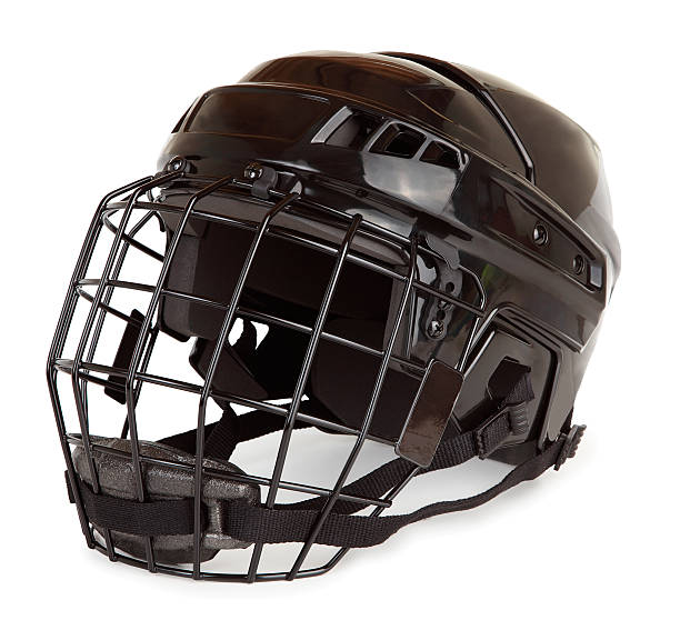 istock Isolated Hockey Helmet 155230719