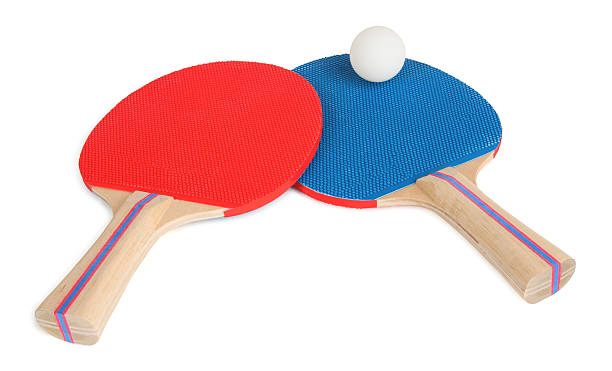istock Table Tennis Rackets and Ball Close-Up 155230728