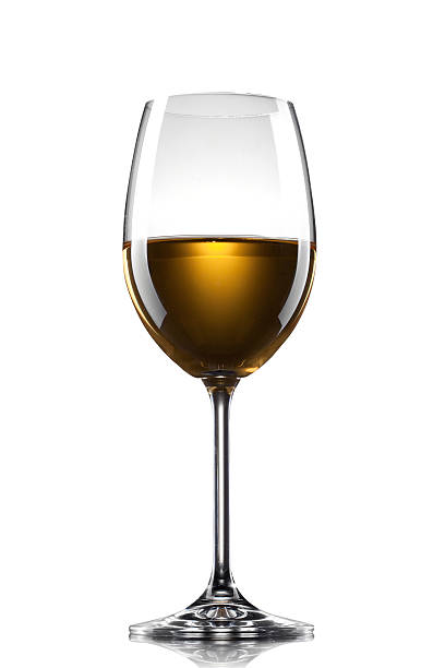 istock wine in the glass isolated on white 155232228