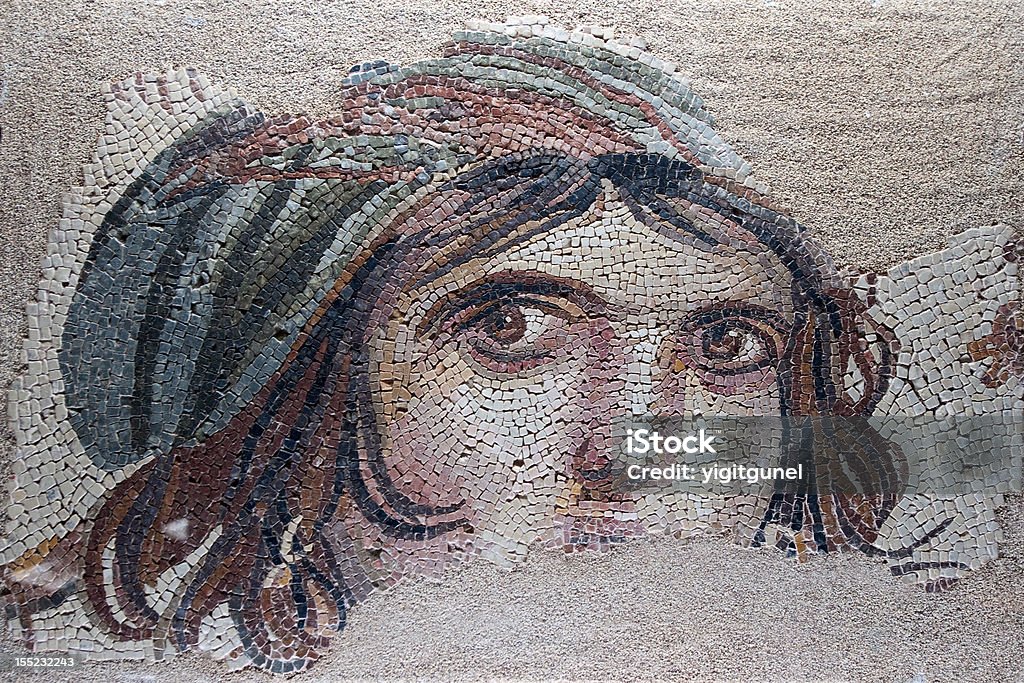 Zeugma Mosaik - Lizenzfrei Frauen Stock-Foto