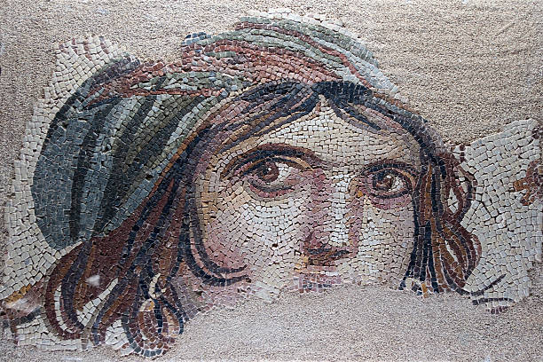 zeugma мозаика - zeugma стоковые фото и изображения