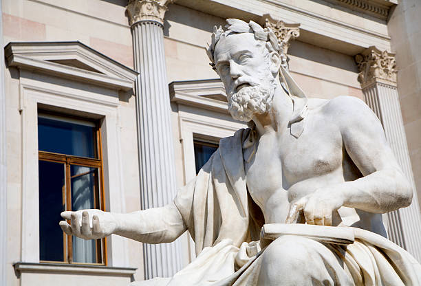 istock Vienna - xenophanes statue for parliament 155232741