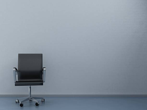 istock Office Chair to face a blank wall 155233075