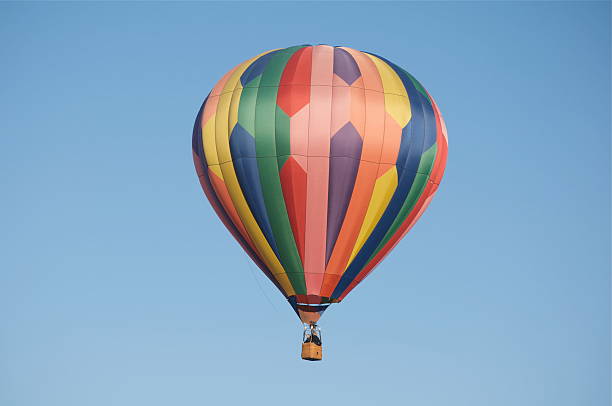 Hot air balloon stock photo