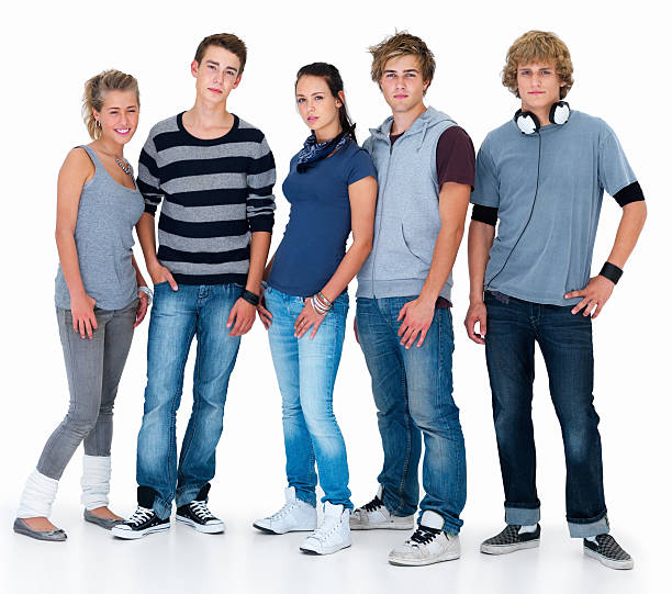 istock Group of friends standing together 155234585