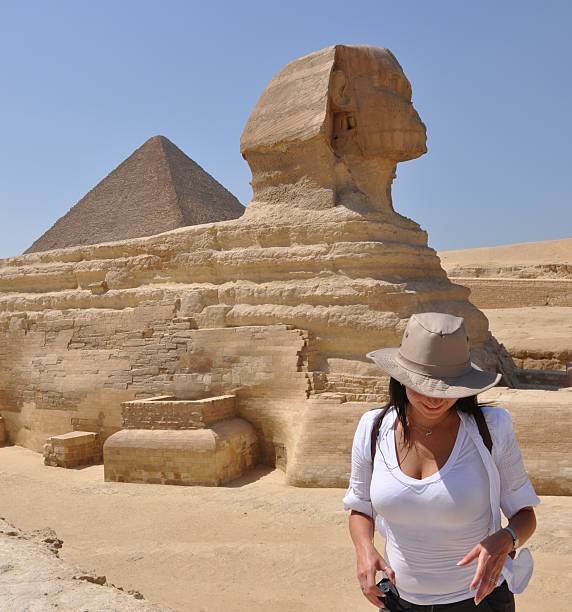 istock Woman traveling in Egypt 155234625