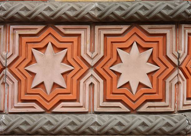 Wall decoration on the Great Synagogue (largest in Europe, second largest in the world) in Budapest, Hungary  