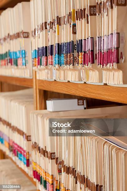 Medical Records Stock Photo - Download Image Now - Medical Record, Dental Record, Medical Chart