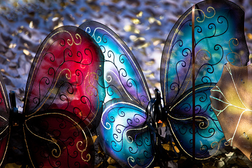Colorful Butterfly yard ornaments