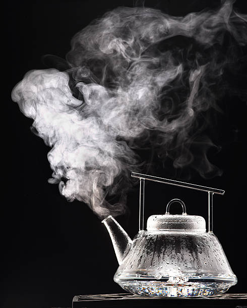istock A black and white image of a tea pot 155238683
