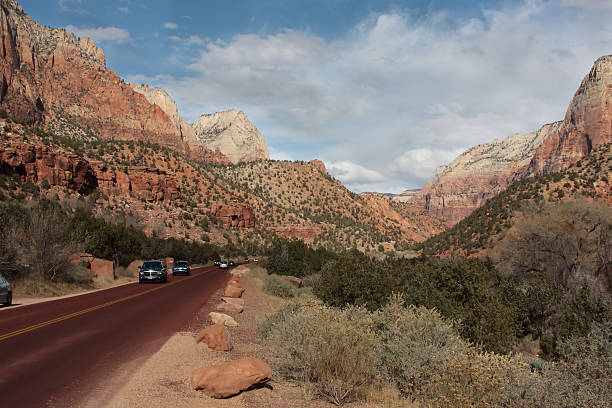 istock Main road in Zion National Park Utah 155239777