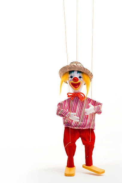 Marionette an einer Schnur – Foto