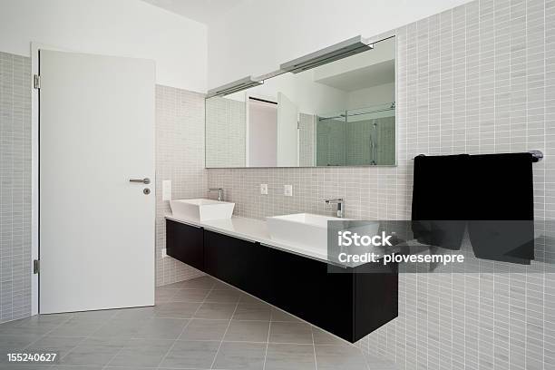 Modern Style Bathroom Stock Photo - Download Image Now - Architecture, Bathroom, Bathroom Sink