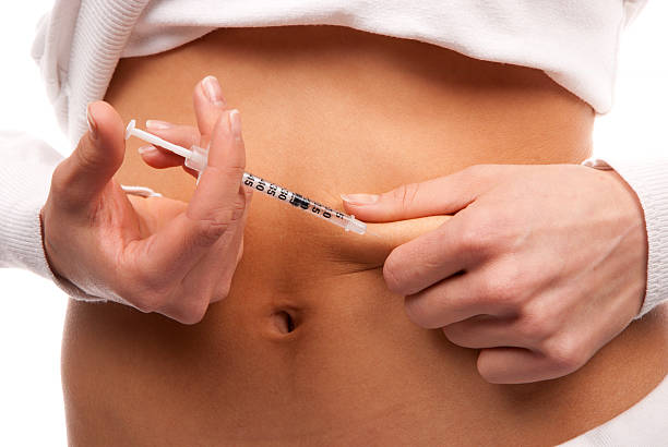 istock Insulin dependent diabetes injection shot 155243807
