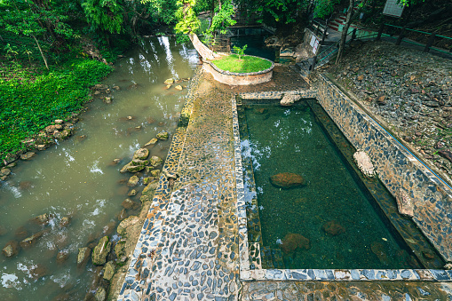 radon pool in Kanchanaburi Province, western Thailand