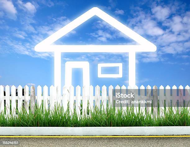 Imagine House Stock Photo - Download Image Now - Architecture, Aspirations, Blue