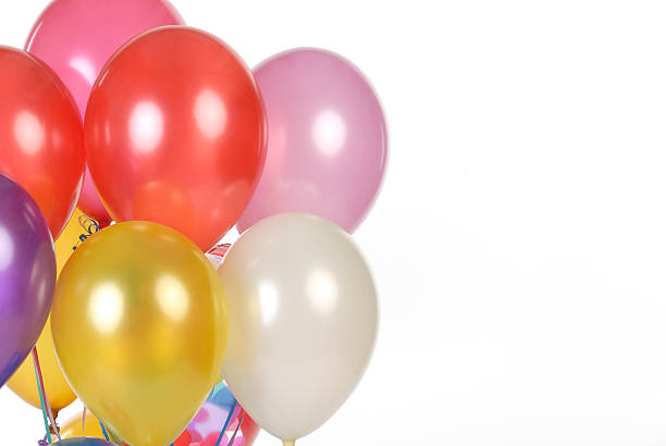 istock colorful close-up balloons isolated on white 155246468