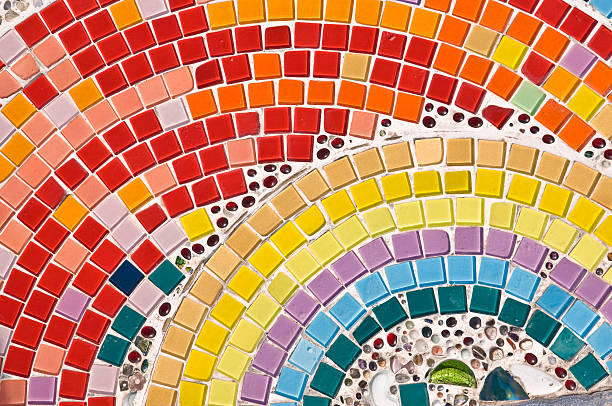 istock colorful pattern of the floor 155246601