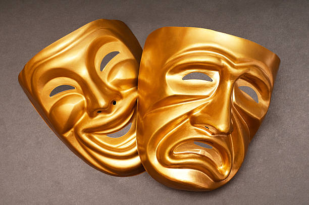 istock Masks with the theatre concept 155247425
