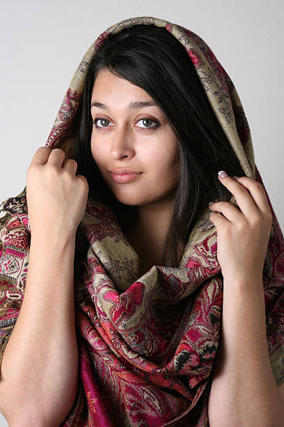 istock Afghan model with penetrating eyes 155249187