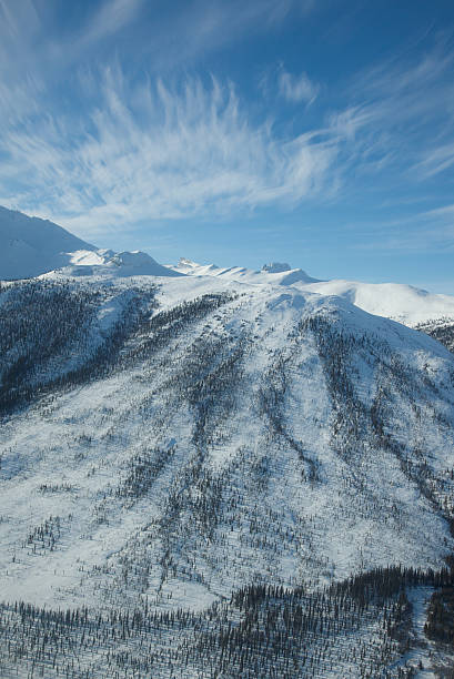 Snowcapped Mountains stock photo