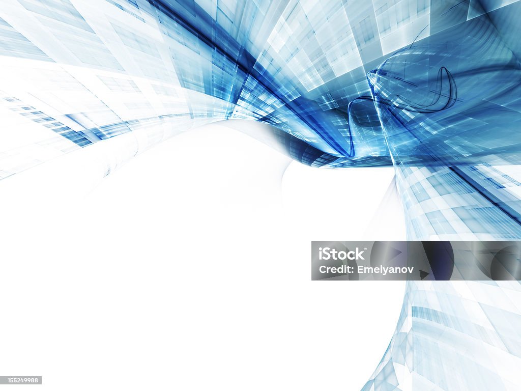 Sfondo astratto blu - Foto stock royalty-free di Astratto