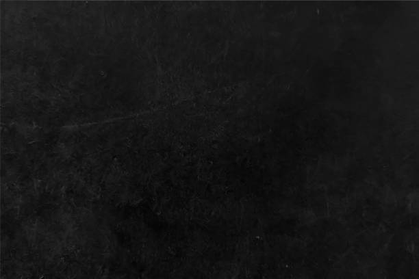 Rustic weathered textured effect empty blank black vector backgrounds with scratches and peeling off paint like a scuffed weathered blackboard or writing slate Horizontal illustration of a dark grey or black colored textured effect rough uneven pattern backgrounds. Apt for use as wallpaper, design templates. There is no text and no people. slate rock stock illustrations